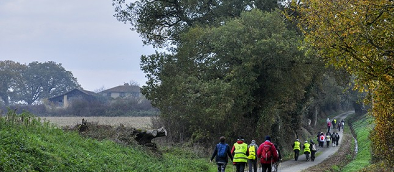 Au bout de la route, un beau chèque pour le téléthon