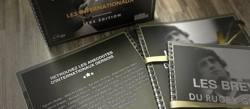 Idée de cadeau pour Noël : "Les brèves du rugby gersois" vient de sortir !