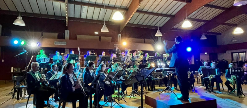 L’Harmonie Vicoise honore son ancien directeur de musique pour le concert de la Sainte Cécile