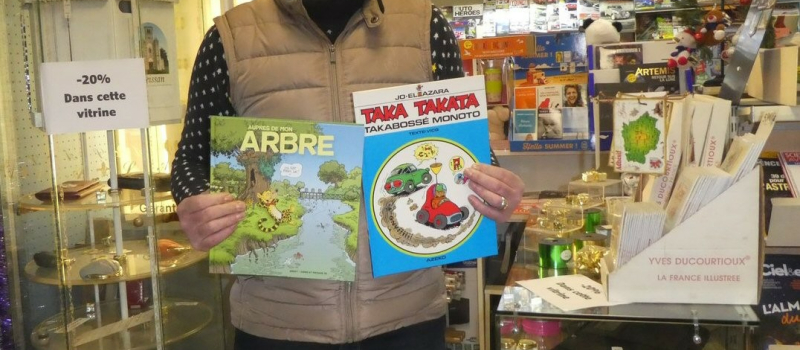 Deux grands illustrateurs en dédicace