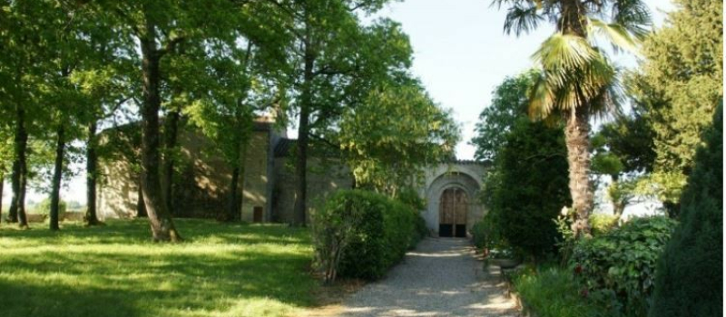 Eglise Sainte-Germaine du Baradieu, inauguration de la crèche