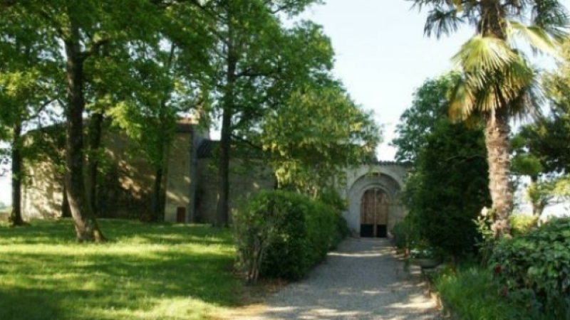 Eglise Sainte-Germaine du Baradieu, inauguration de la crèche