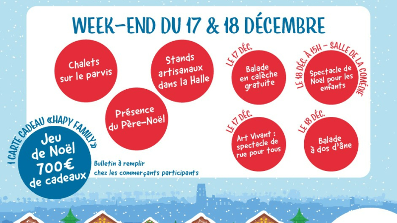 Second marché de Noël ce week-end à Lectoure