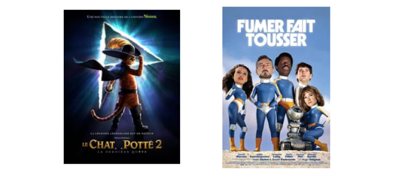 Animation et comédie au cinéma vendredi