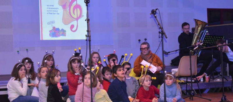 Léo l’escargot était enfin sur scène