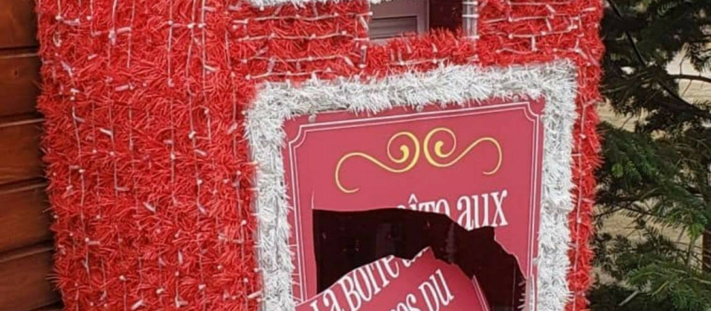 La boîte aux lettres du Père Noël vandalisée