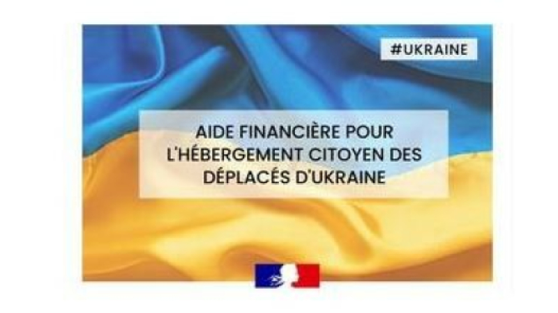 Mesure d’aide exceptionnelle pour les citoyens qui hébergent ou logent gratuitement des ménages ukrainiens.
