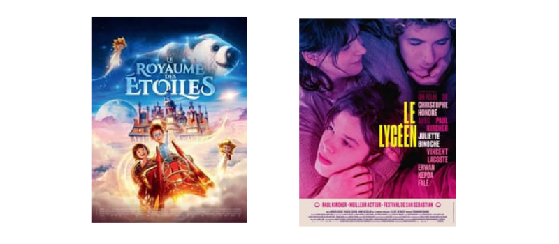 Animation et drame mercredi au cinéma