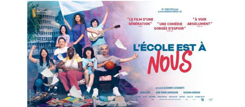 "L'école est à nous", une comédie au cinéma jeudi