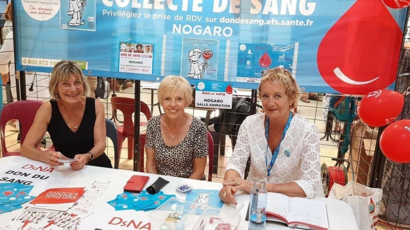 Nouvelle collecte de sang à Nogaro lundi 9 janvier 2023