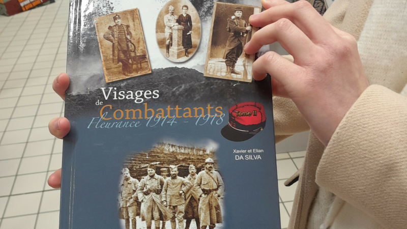 Les frères Da Silva , second ouvrage "Visages de combattants- Fleurance 1914-1918"