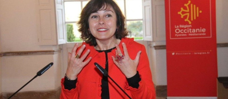 Carole Delga adresse un message d'espoir pour ses voeux 2023