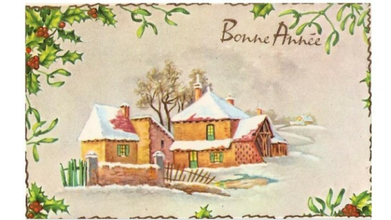 Quand on allait par les chemins souhaiter la bonne année aux voisins...
