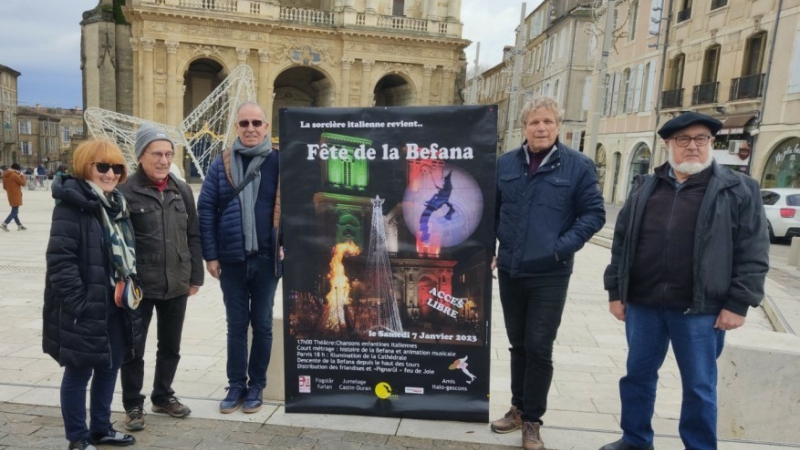 La Befana, sorcière  bien aimée au physique disgracieux , fait son grand retour