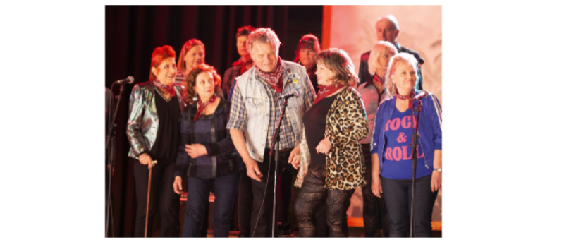 "Choeur de rockers" au cinéma vendredi soir