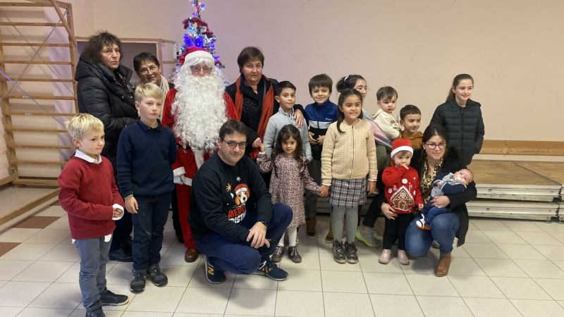Roquebrune : le Père Noël au rendez-vous
