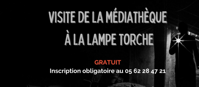Un autre éclairage sur la médiathèque.