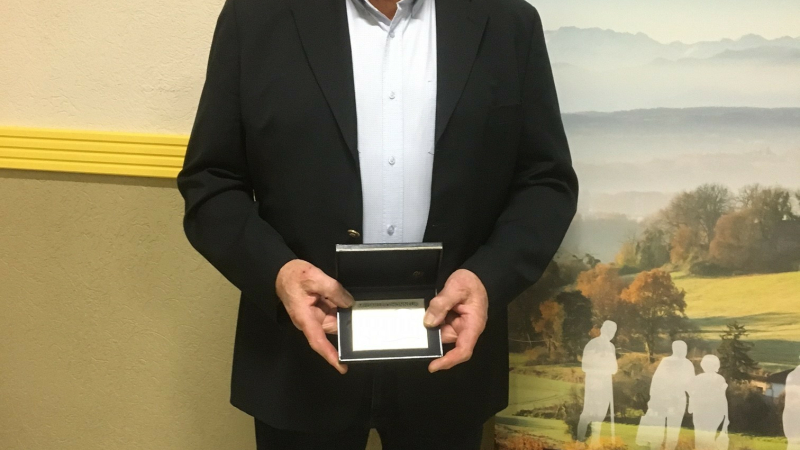Un maire honoraire toujours impliqué dans sa commune