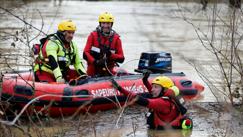 Le courant passe bien entre ENEDIS et les pompiers