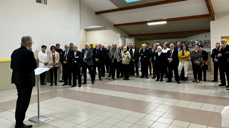 Jean-René Cazeneuve remercie les élus pour leur travail au quotidien