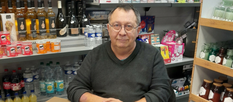 Pierre Léoutre, en séance de signatures au Central