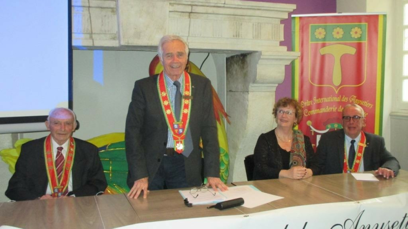La Commanderie de Gascogne de l'Ordre National des Anysetiers en  assemblée  générale