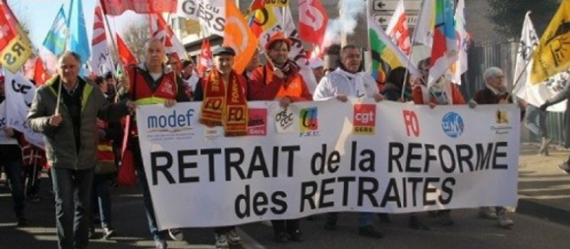 Manifestations contre la réforme des retraites, mardi 7 février et samedi 11 février à Auch