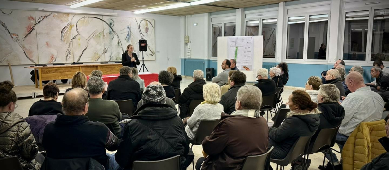 Deuxième réunion de quartier pour présenter le premier projet de réfection totale d'un quartier vicois