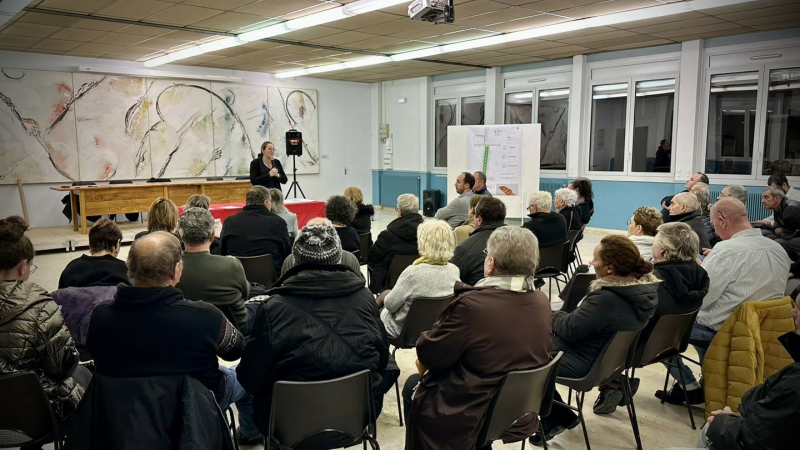 Deuxième réunion de quartier pour présenter le premier projet de réfection totale d'un quartier vicois