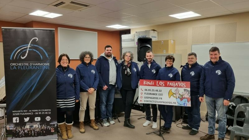 L'association musicale la Fleurantine se porte bien et  fait la fierté de son président