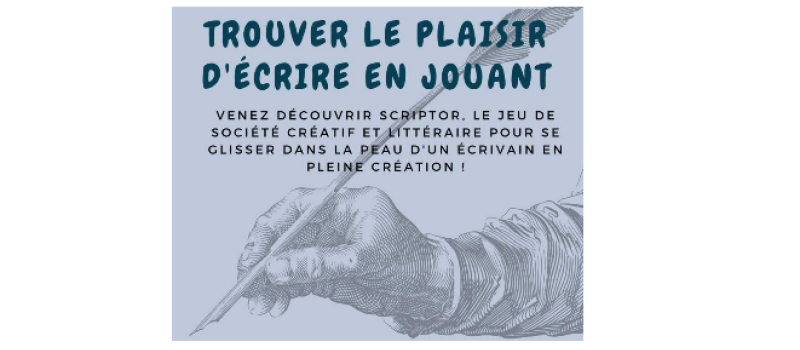 Trouver le plaisir d'écrire en jouant avec le jeu Scriptor