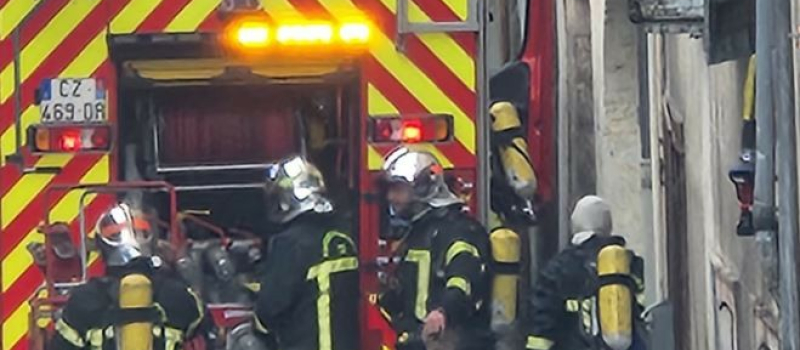 Départ de feu en ville