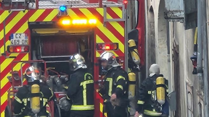 Départ de feu en ville