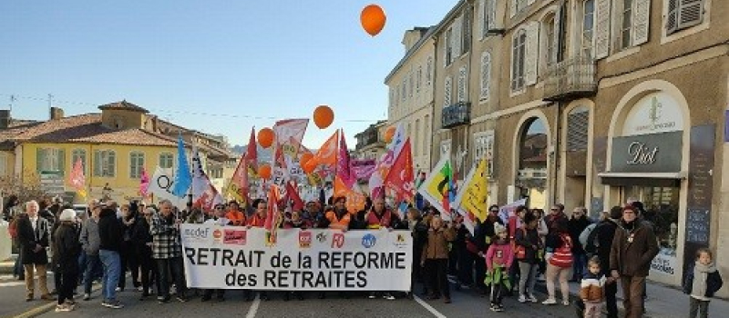 5è me journée de mobilisation contre la réforme des retraites