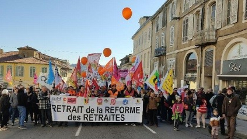 5è me journée de mobilisation contre la réforme des retraites