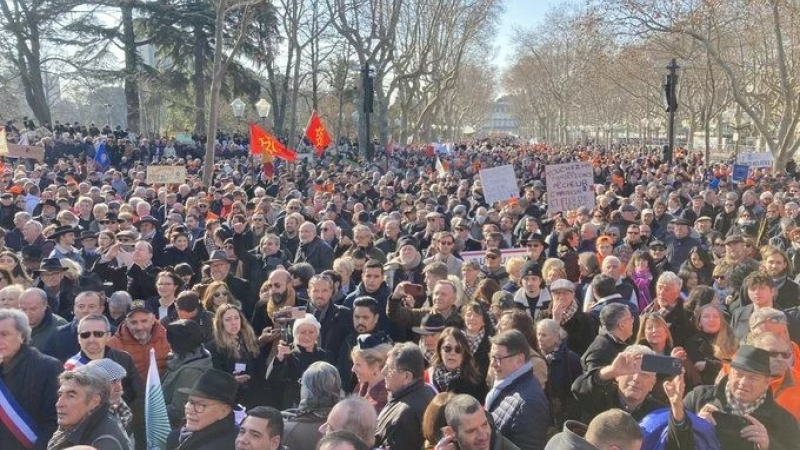 15 000 personnes rassemblées à Montpellier !!!