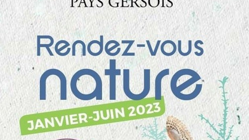 Programme des Rendez-vous Nature janv-juin 2023 - CPIE 32