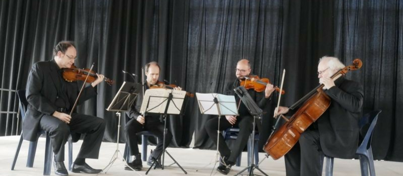 Un concert haut de gamme avec Élysée, un quatuor à cordes d’excellence
