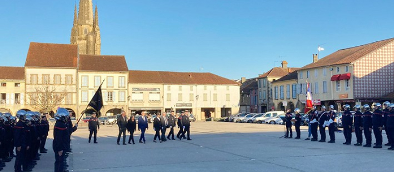 Passation de commandement au CSI