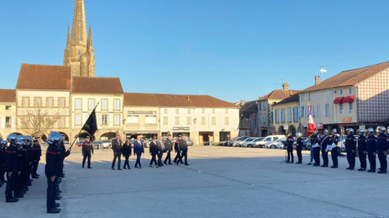 Passation de commandement au CSI