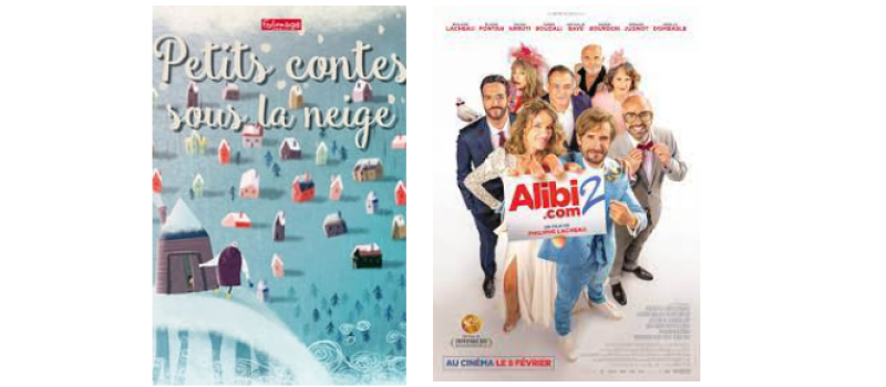 Animation et comédie au cinéma vendredi