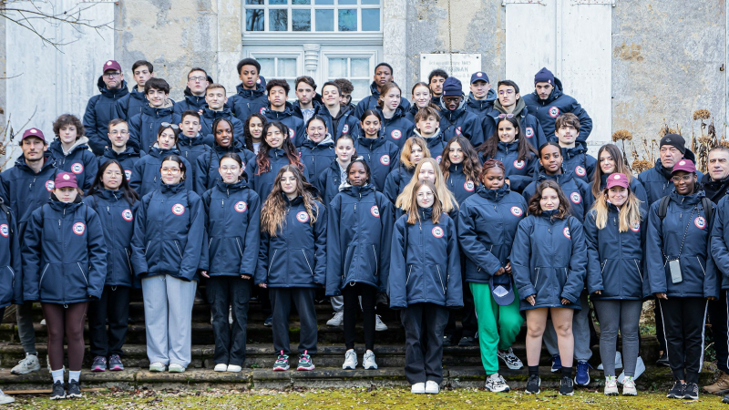 Visite historique et touristique de jeunes du Service National Universel à Lupiac