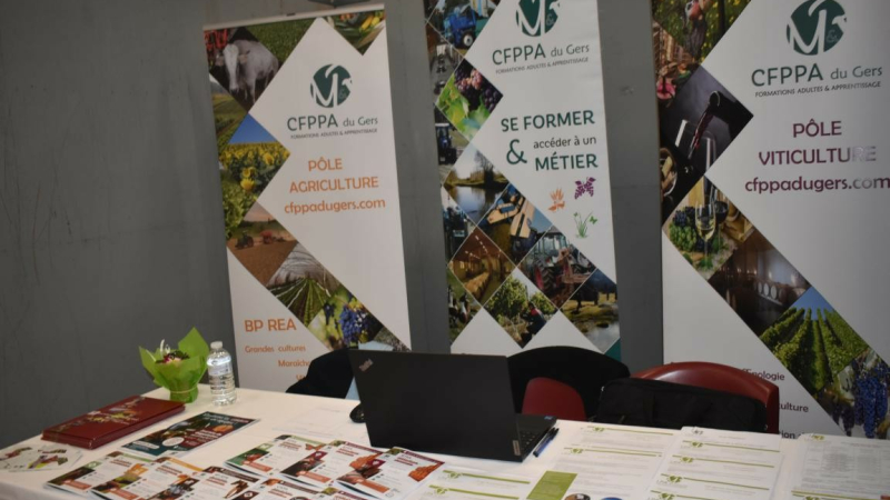 Le salon Capt’Avenir présentait plus de 25 exposants