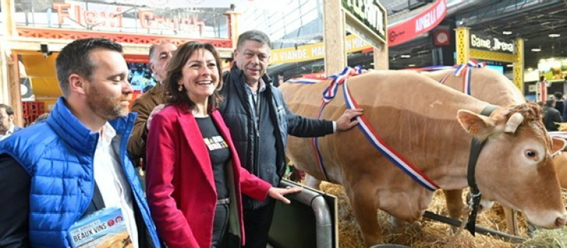 Carole Delga au Salon International de l'Agriculture