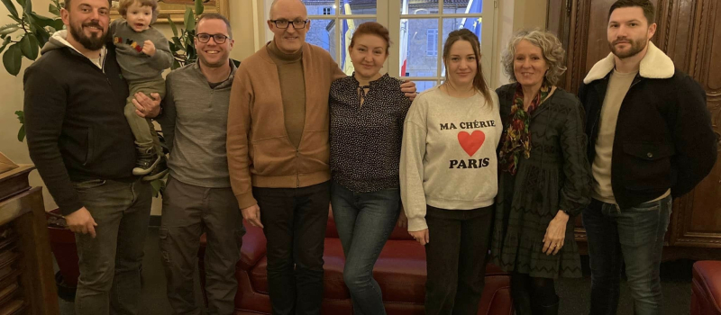 Retour au pays pour une famille Ukrénienne
