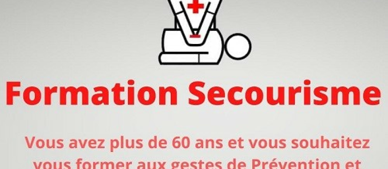 Formation Premiers secours gratuites +60ans