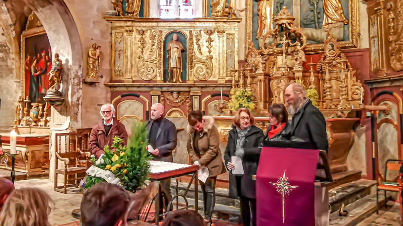 Obsèques émouvantes pour Pierre Gual à Avéron-Bergelle avec l'évocation humoristique de ses grands rôles