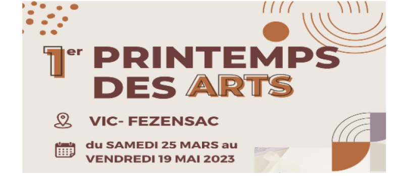 Avant le Circuit des Arts de Pentecôtavic, voici le Printemps des Arts !