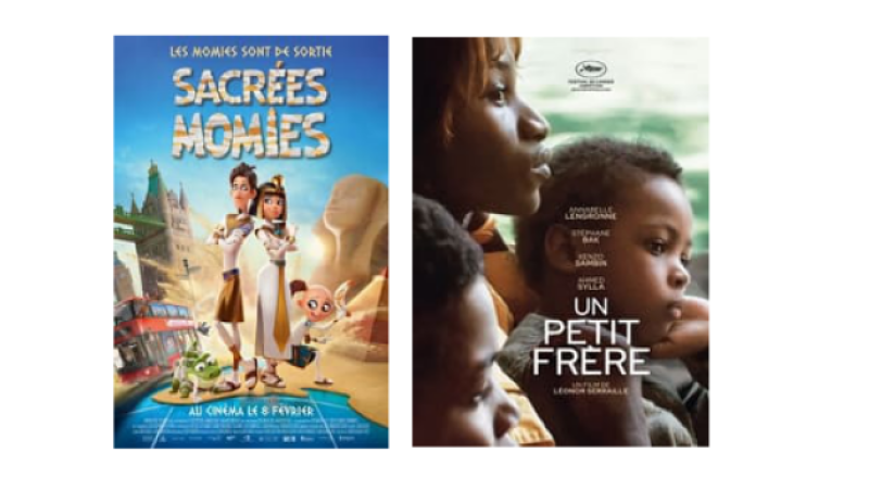 Animation et drame au cinéma dimanche