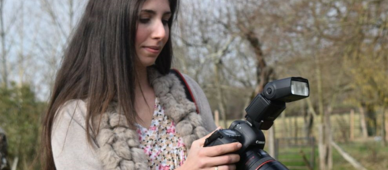 Une photographe s’installe
